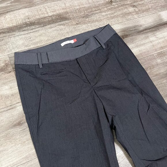 UWN Mid Rise Boot Leg Full Length Trousers Grey Women’s Size M - Picture 3 of 9